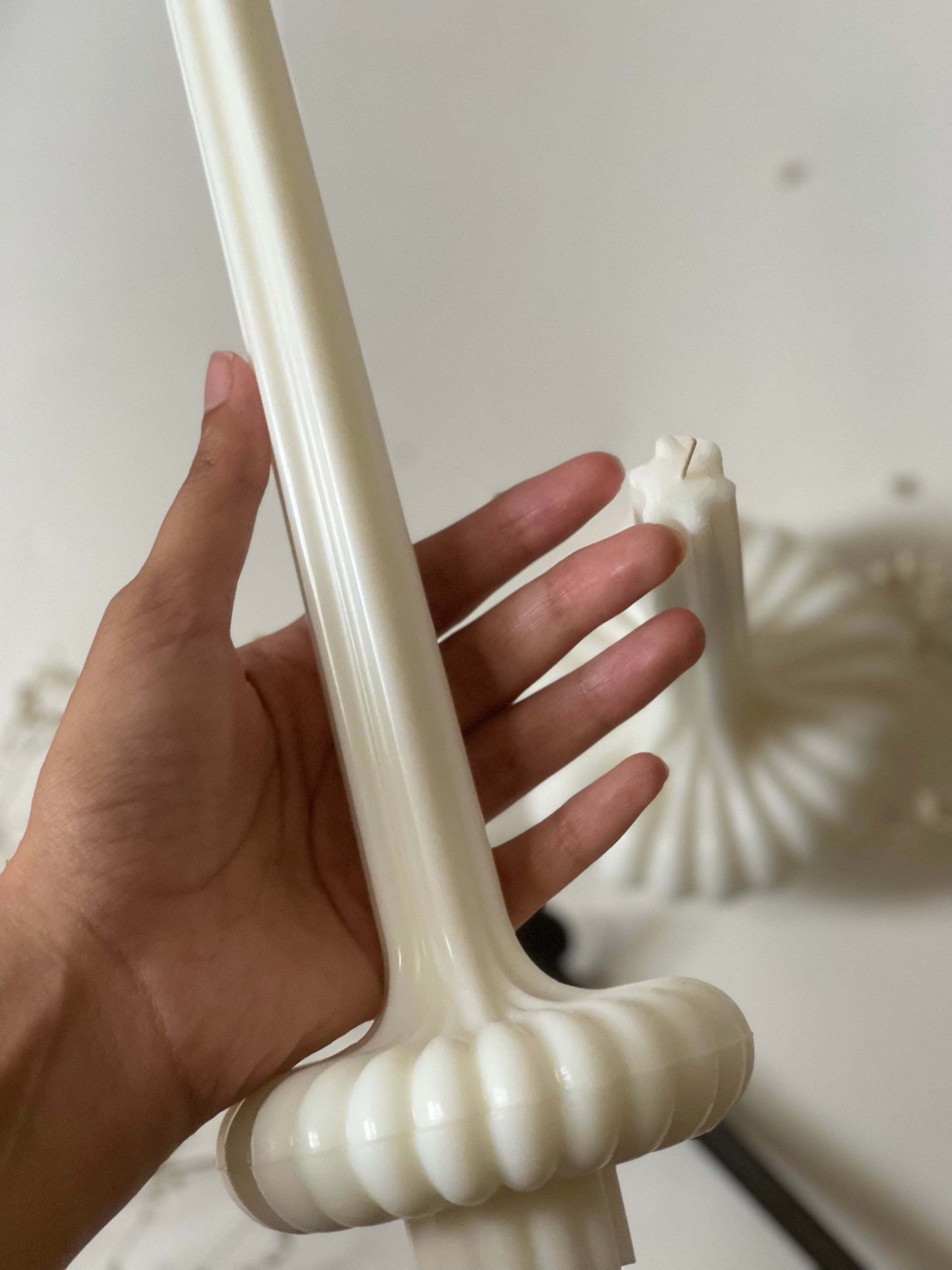 Tall Lamp Candle
