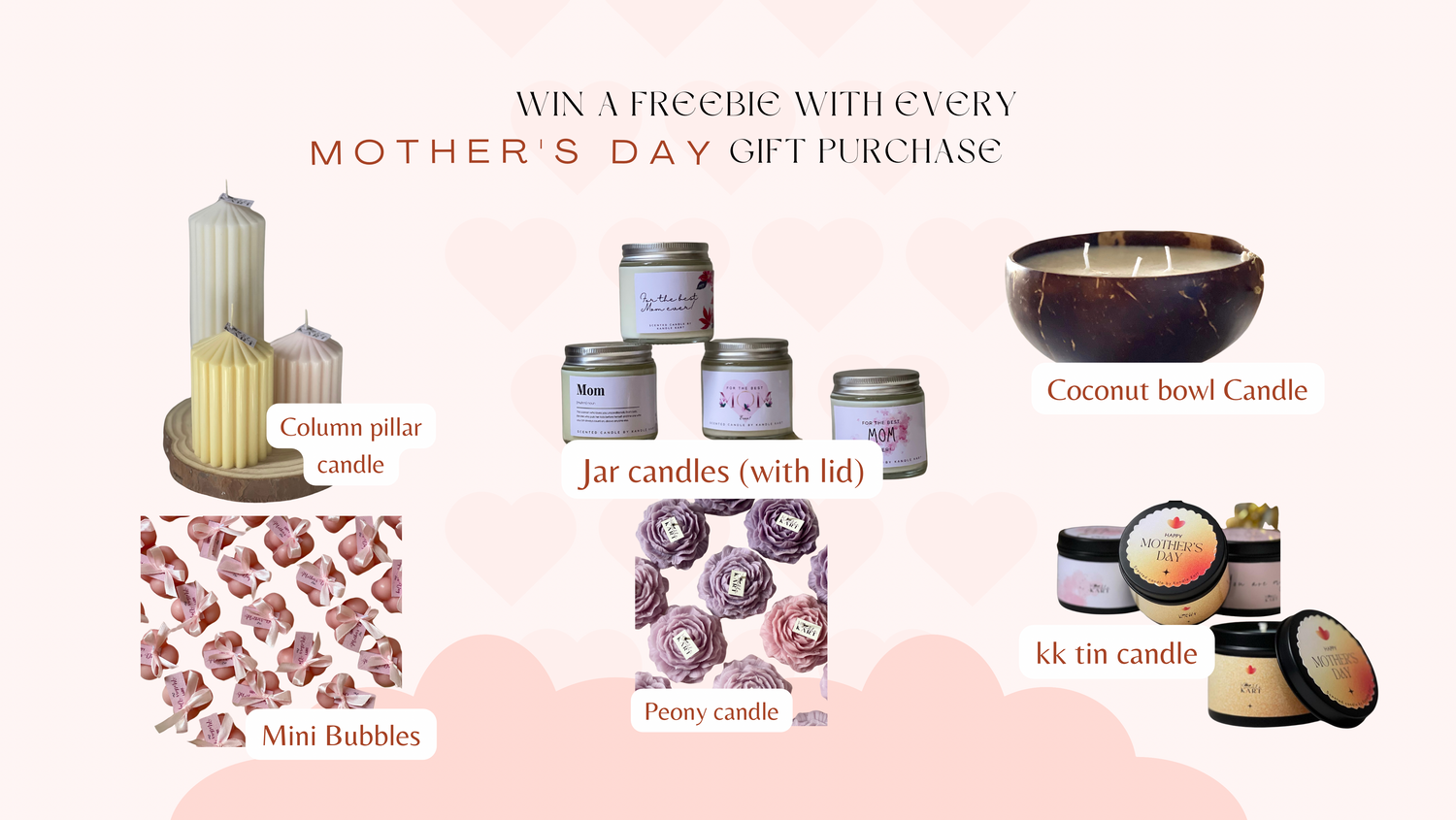 MOTHER’S DAY SCENTED CANDLES COLLECTION