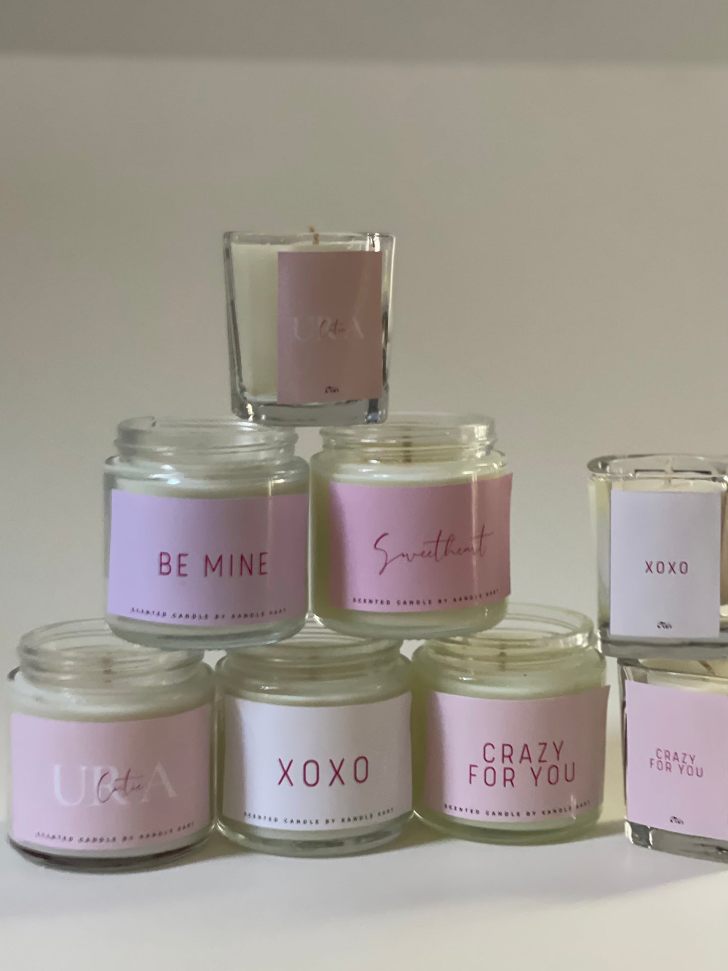 Message Candle Jars – 4 oz