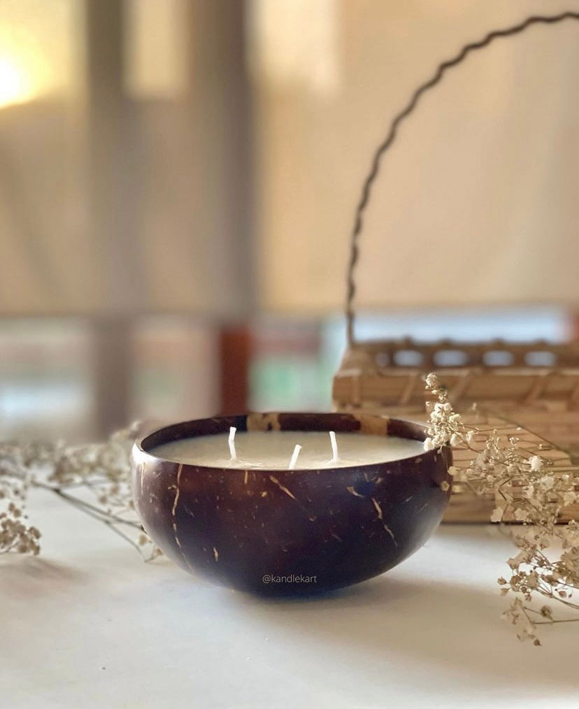 Coconut Shell Candles - 15 Oz