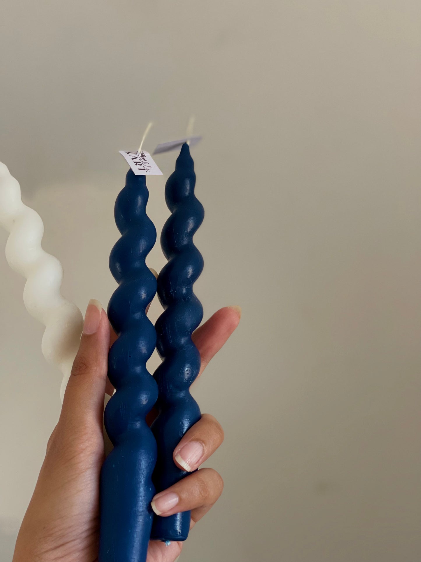 Twisted Taper Candle Set