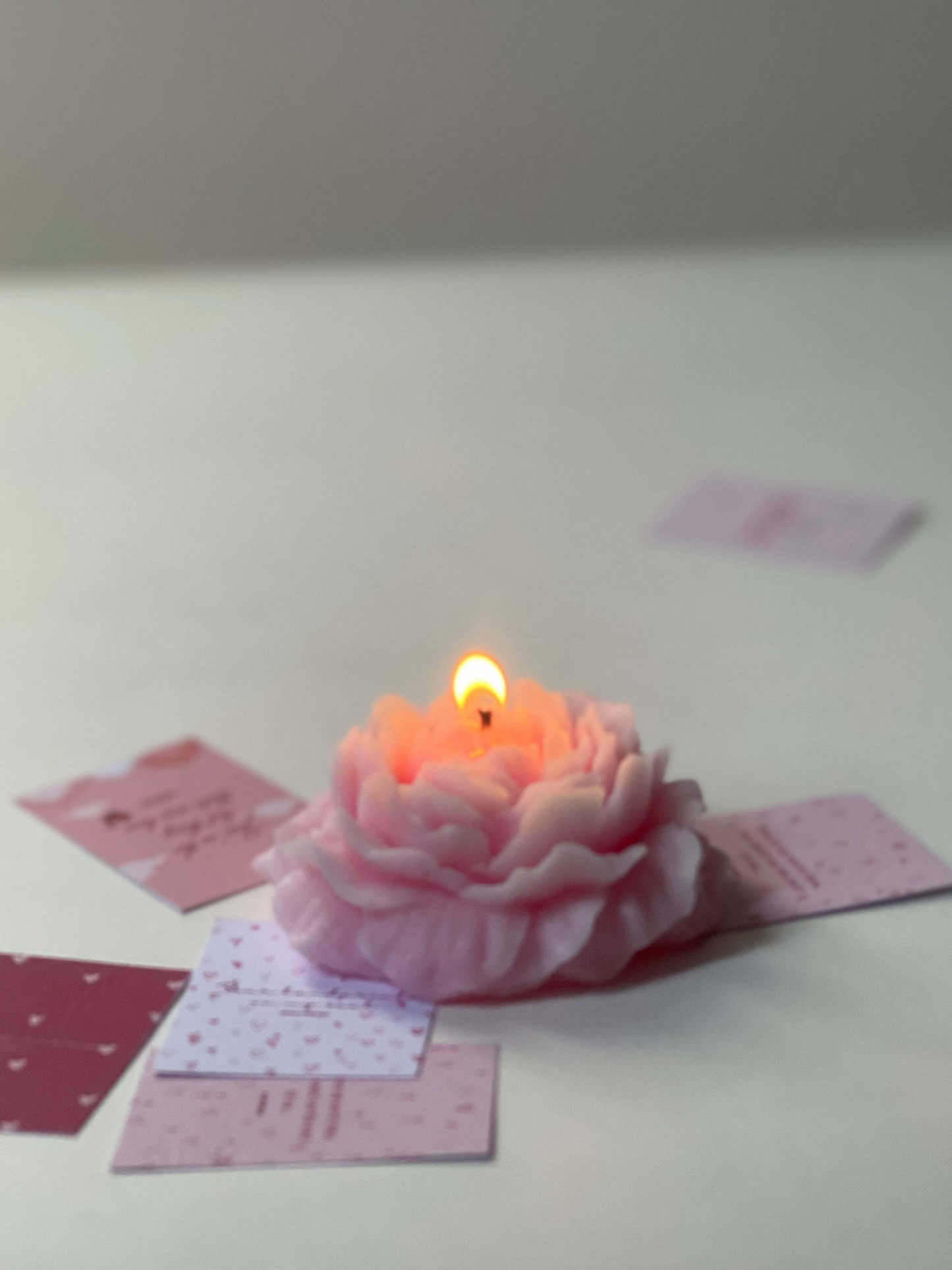 Peony Candle