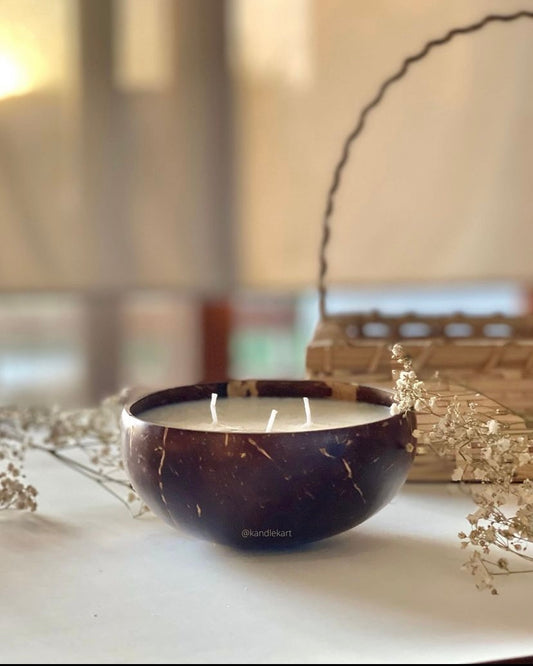 Coconut Shell Candles - 18.0 Oz